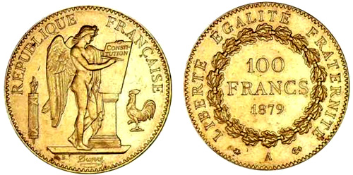 100 Francs or 1901 Genie